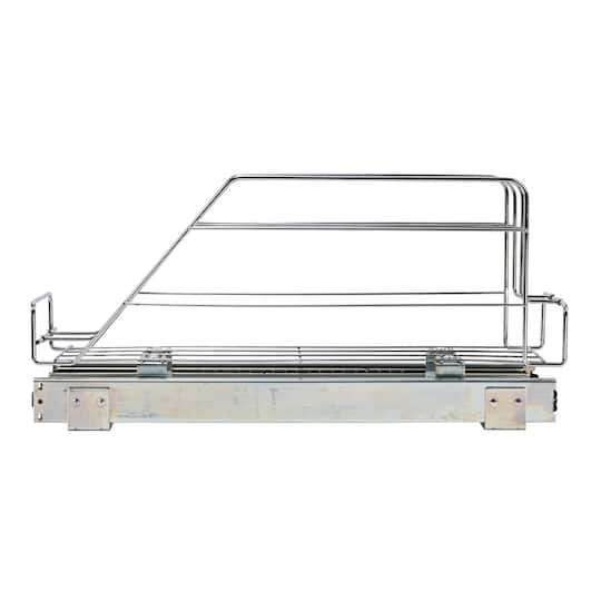Household Essentials Glidez Chrome-Plated Steel Slide-Out Storage Organizer | 21" x 5.25" x 10" | Michaels®